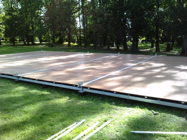 Parquet bois sur ossature Parquet bois sur ossature
