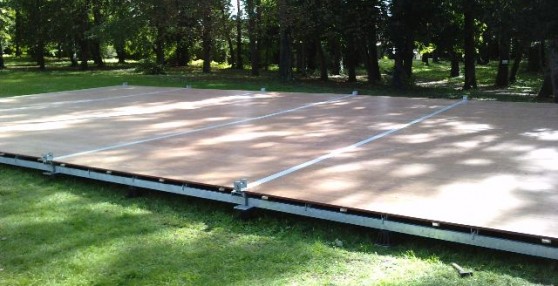 Parquet bois sur ossature Parquet bois sur ossature